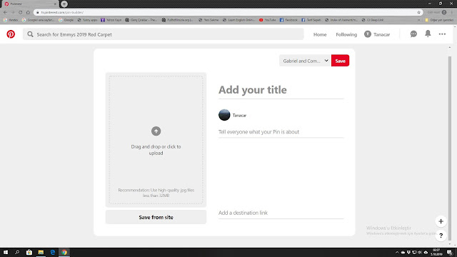 pinterestte adım adım pin oluşturma adım 2