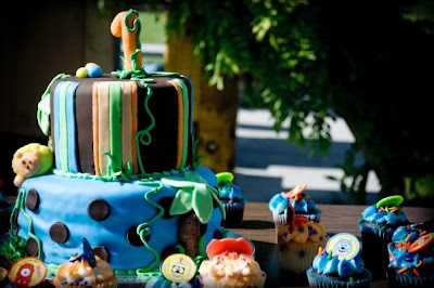 King  Jungle Baby Shower Cake on Utah Childrens Birthday Cakes   First Birthday Jungle Cake