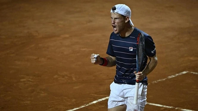 Diego Schwartzman eliminó a Nadal y es semifinalista en Roma