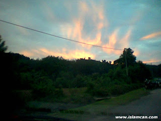 Allah's Name Appears on Clouds in Lembu's Mountain