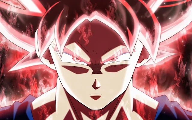 Papel de parede grátis  Goku Dragon Ball Super para PC, Notebook, iPhone, Android e Tablet.