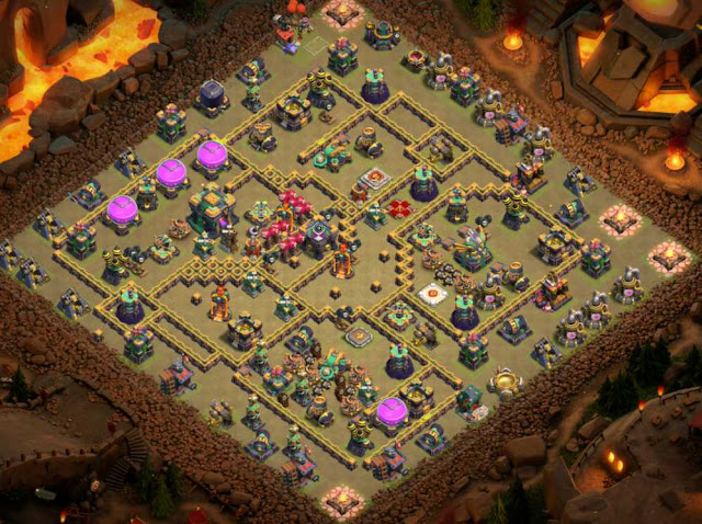 base coc hall 14