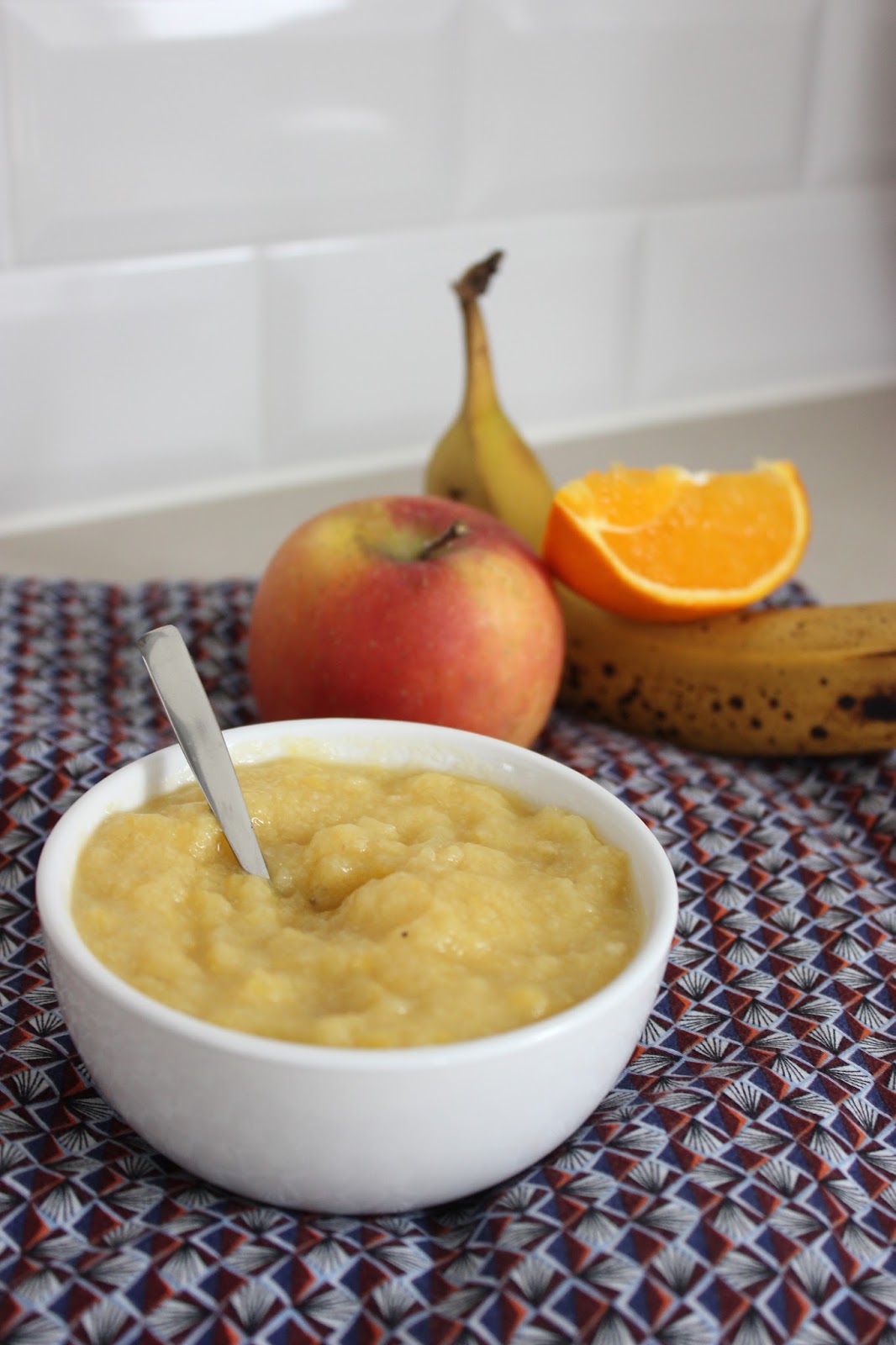 Compote Pomme Banane Et Orange