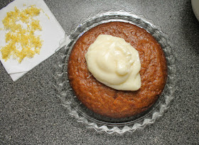 Food Lust People Love: Delightfully rich and full of sweet carrot flavor, this sticky carrot snack cake is baked in an Instant Pot, keeping your kitchen cool during the summer, and then spread with a delightful cream cheese frosting.