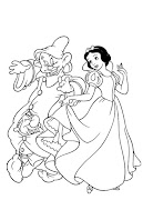 Desenho da Branca de Neve Para Colorir . Imagens desenhos para colorir (branca de neve para colorir )