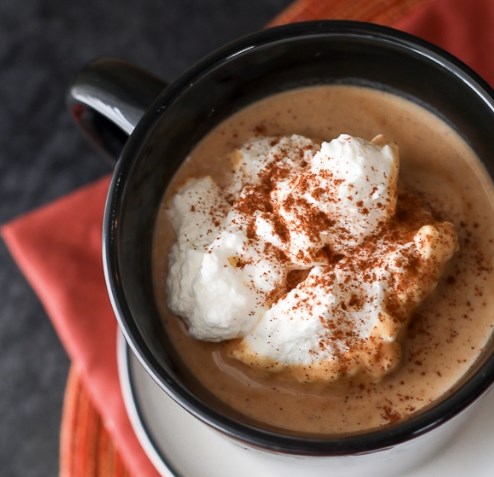 Pumpkin Spice Steamer #drinks #harvest