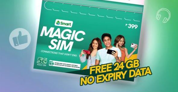 Smart launches Magic SIM with 24 GB no-expiry data