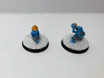 Blood Bowl Old School Snotling Fungus Flingas Painted Back