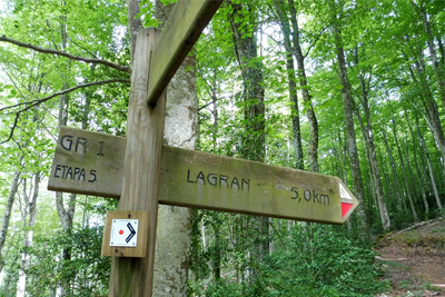 Ruta a Lagrán