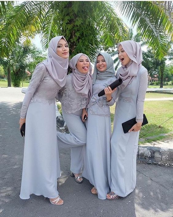 45 Model Kebaya Wisuda Muslim Modern  Terbaru 2019