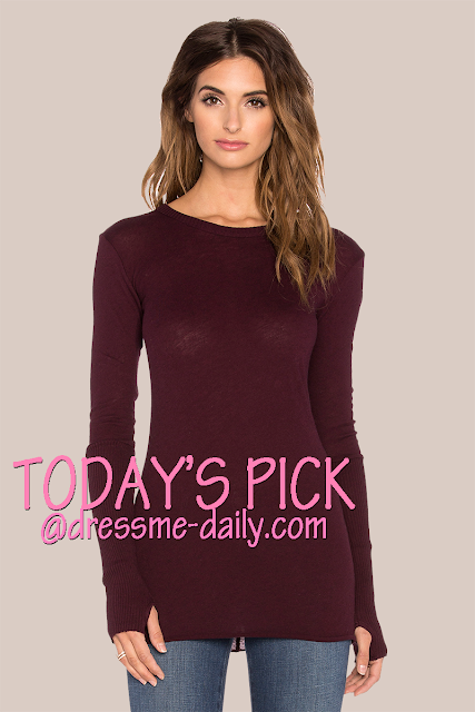 Burgundy Sweater