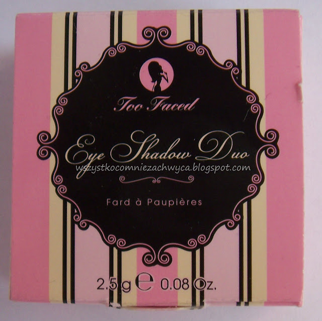 Too faced, Eye shadow duo, ohh & ahh