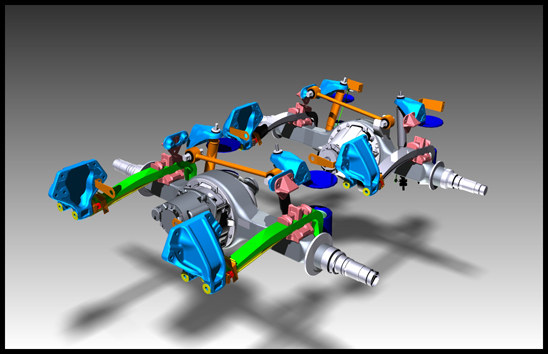 Kenworth AG400 Rear Suspension