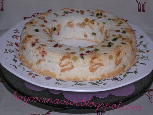Hoy cocina Vivi: Christmas Angel Food Cake. Mi última ...