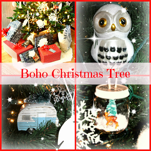 Boho Woodland Christmas Tree