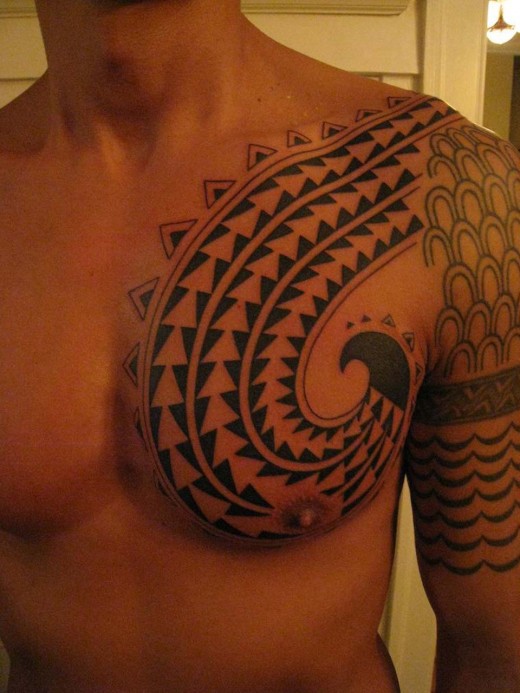 Arm and Chest Tattoo Designs Collection of 2011