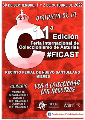 cartel, feria, coleccionismo, Mieres