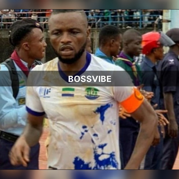 2022 World Cup qualifier: Angry fans attack Sierra Leone Captain after he missed a decisive penalty