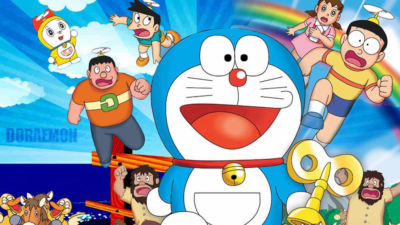 WALLPAPER KARTUN PETUALANGAN DORAEMON Gambar Kartun Lucu Dan