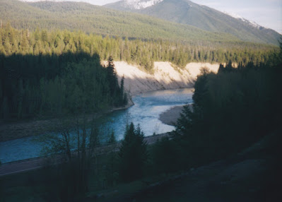 Middle Fork of the Flathead River near Pinnacle, Montana on May 24, 2003