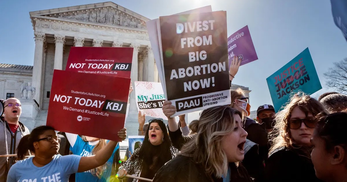 RIGHT TO ABORTION REVERSED BY US SUPREME COURT AFTER NEARLY 50 YEARS