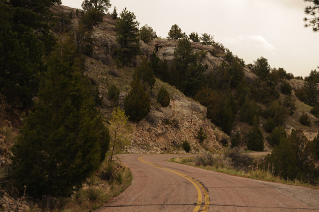 Guernsey State Park road