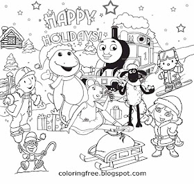 Christmas drawing pictures fun coloring pages for teenagers printable Santa Claus is coming to town