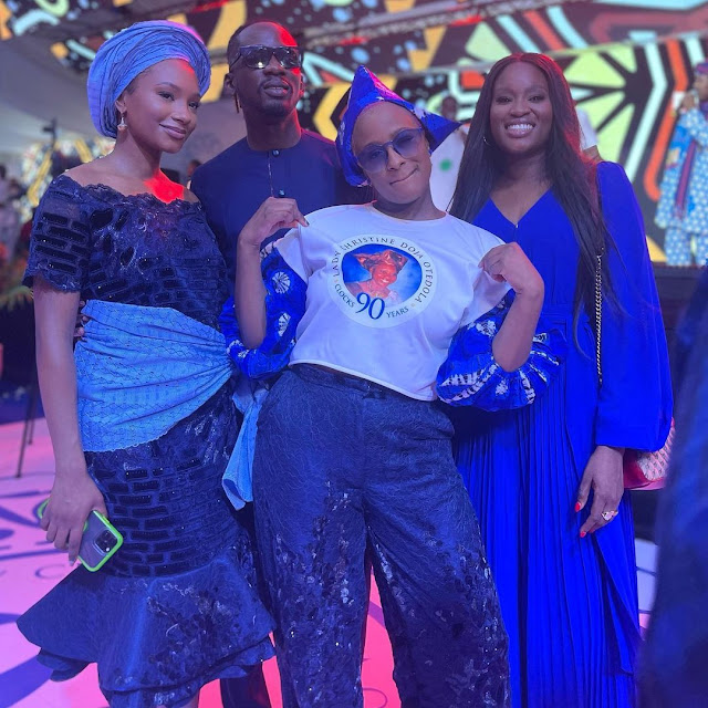 More Photos from DJ Cuppy Grandmother 90th birthday (Photos)