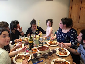 Easter family meal