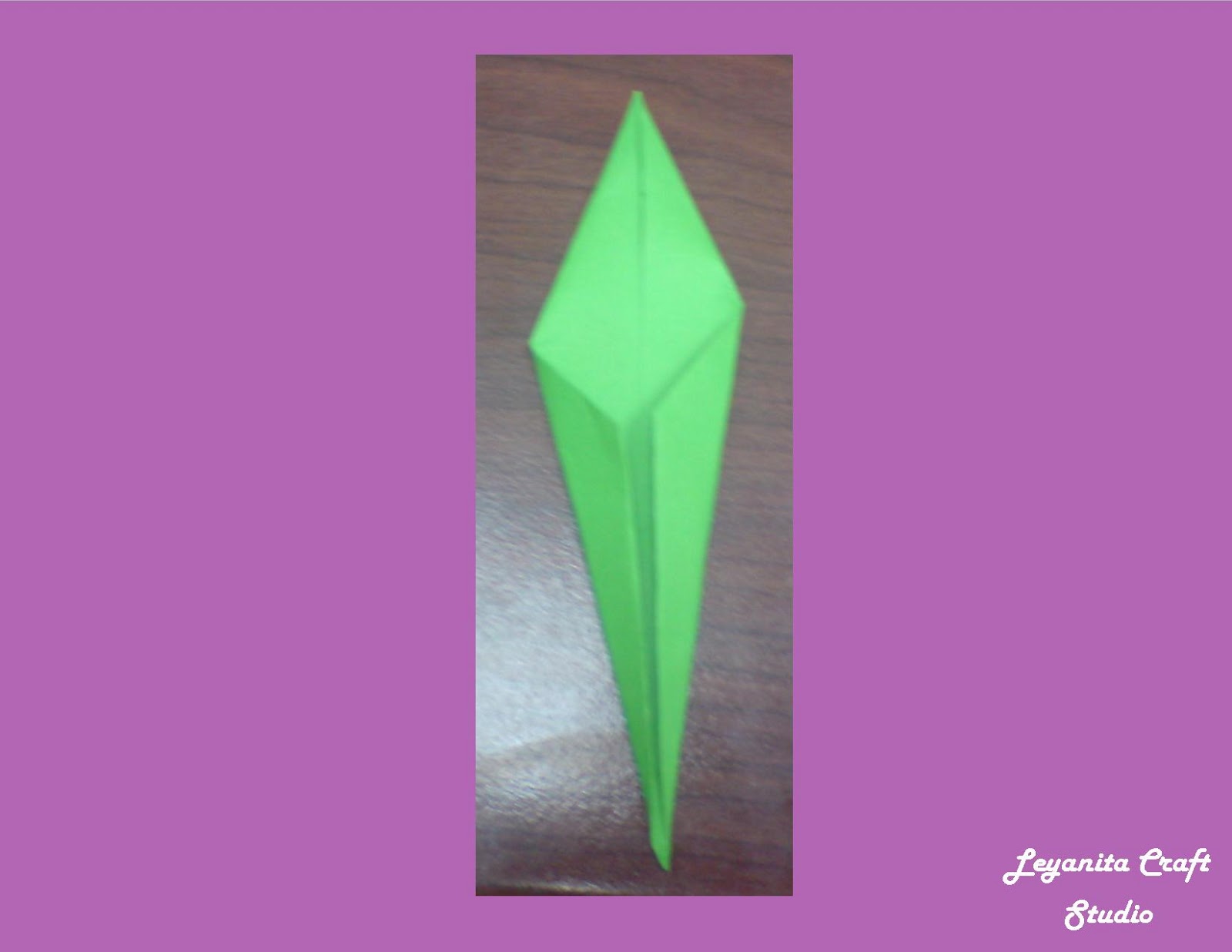  Cara  Membuat  Origami  Bunga  Tulip  Mudah All About Craft