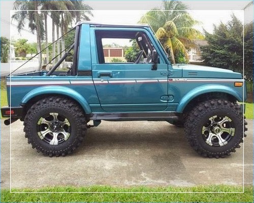 Modifikasi mobil katana terbaru ceper jimny 4x4 tahun 1989 