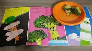 Süper Patates ve Kaçak Bezelye brokoli yediren kitap