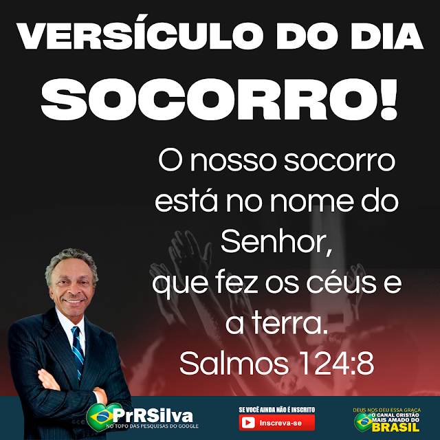 VERSÍCULO DO DIA