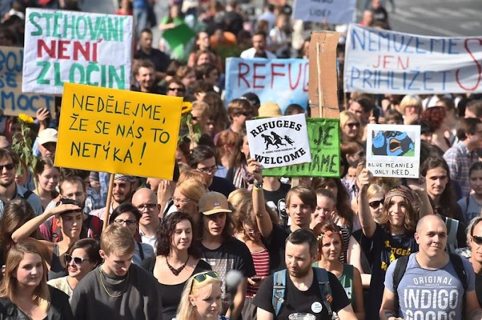 Az idegenellenesség ellen tüntettek Brüsszelben