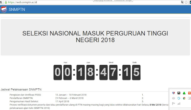 Syarat, Jadwal dan Cara Mendaftar SNMPTN 2018