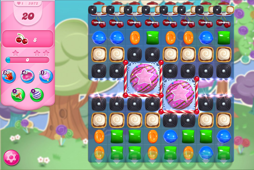 Candy Crush Saga level 5972