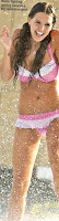 Danielle Lloyd Sexy Pink Bikini Pictures