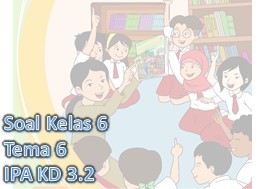 Soal Kelas 6 Tema 6 IPA KD 3.2 Kurikulum 2013