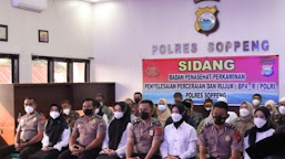 Kabag Sumda Polres Soppeng Pimpin Sidang BP4R Personil