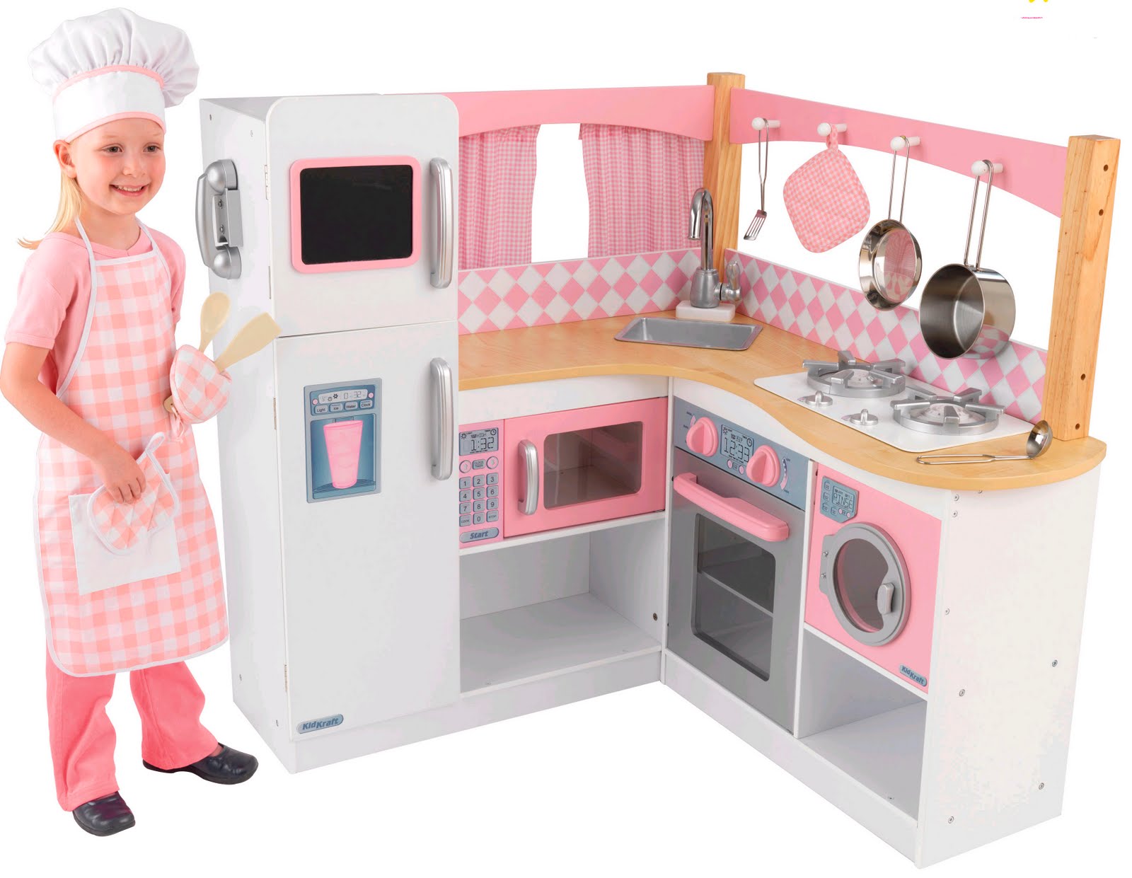 Children's Wooden Toys Toy Play Kitchen Furniture 