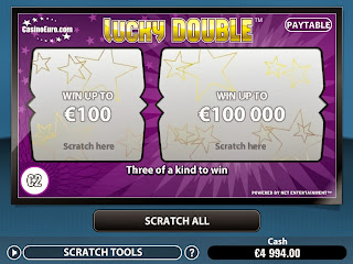 Lucky Double Scratch Card