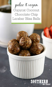 Copycat Larabar Coconut Chocolate Chip Bliss Balls Recipe  