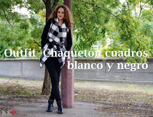 outfit-chaqueton-cuadros-blanco-negro