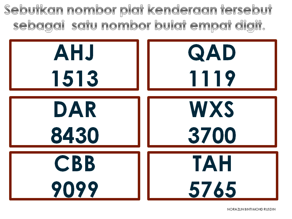 Matematik Bukan Sekadar Kira-kira "Logical Thinking and Reasoning": Matematik Tahun 3: Nombor 