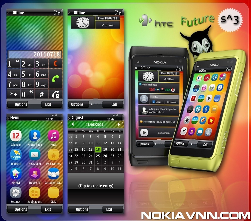 free 720p wallpapers: Download Wallpaper Nokia E7