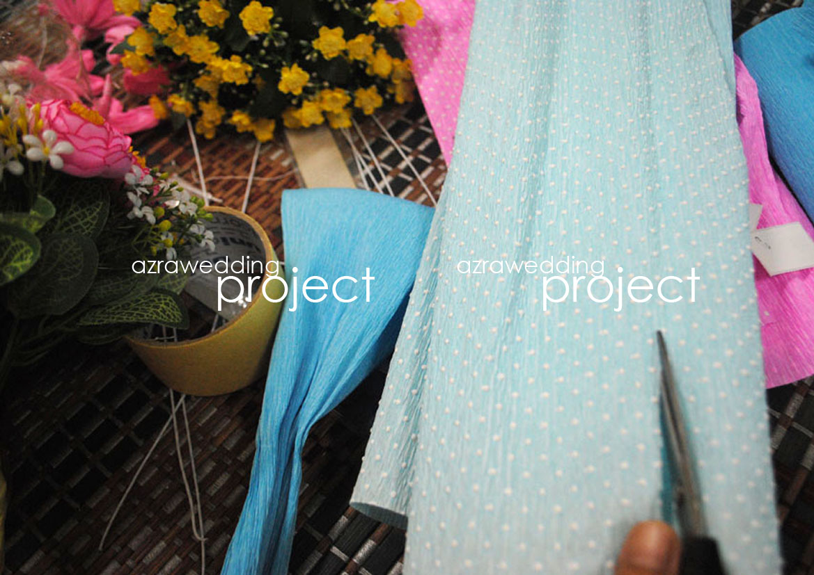 Azra Wedding Project: Simple handbouquet tutorial