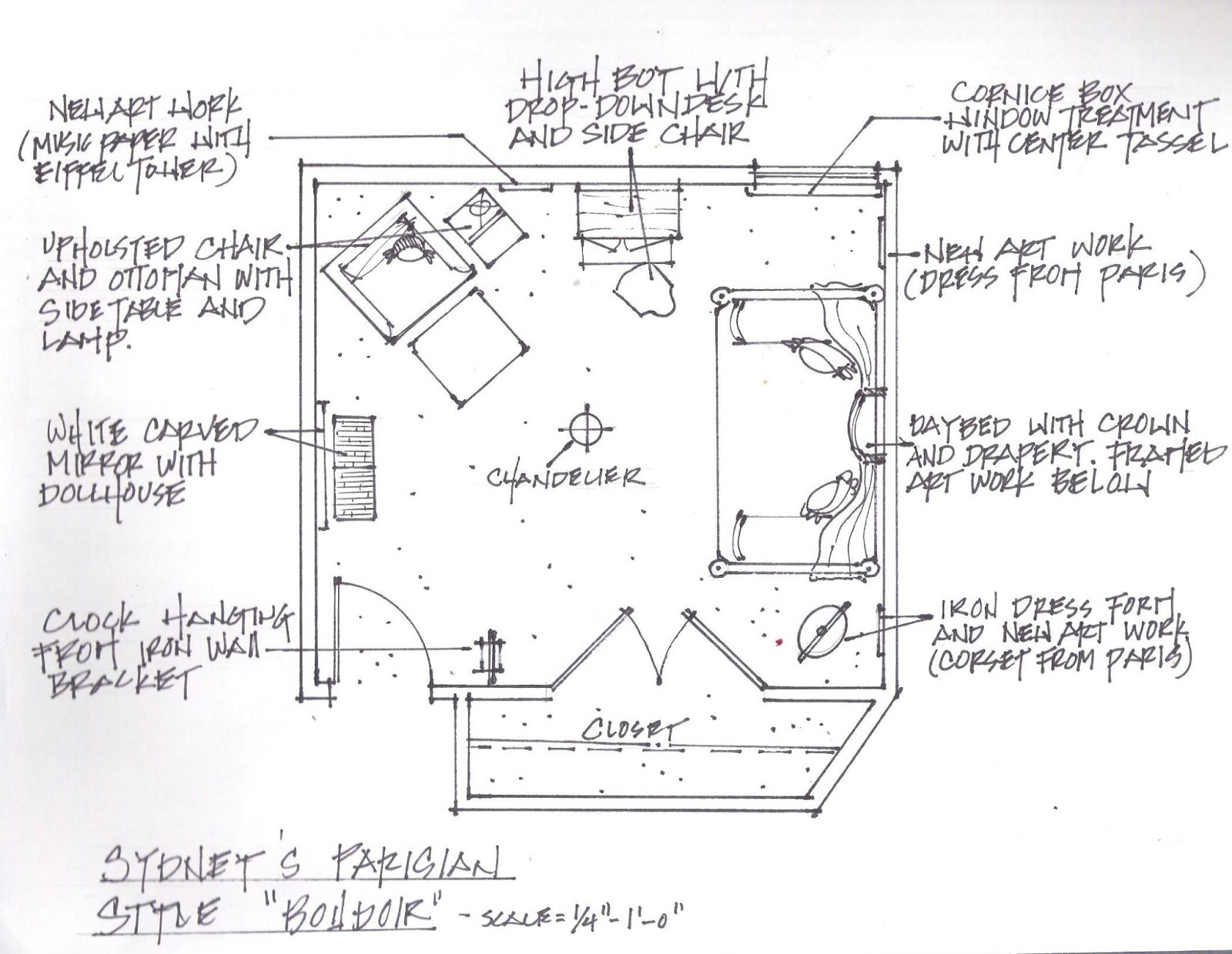 DIGS Are Hand  Rendered Interior Drawings a dying art 