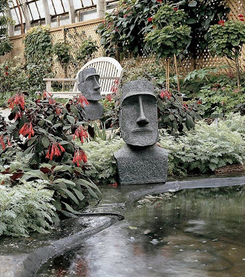 outdoor garden sculptures