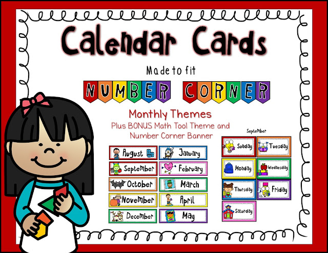 https://www.teacherspayteachers.com/Product/Calendar-Cards-for-Bridges-Number-Corner-4593273