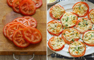 baked parmesan tomatoes